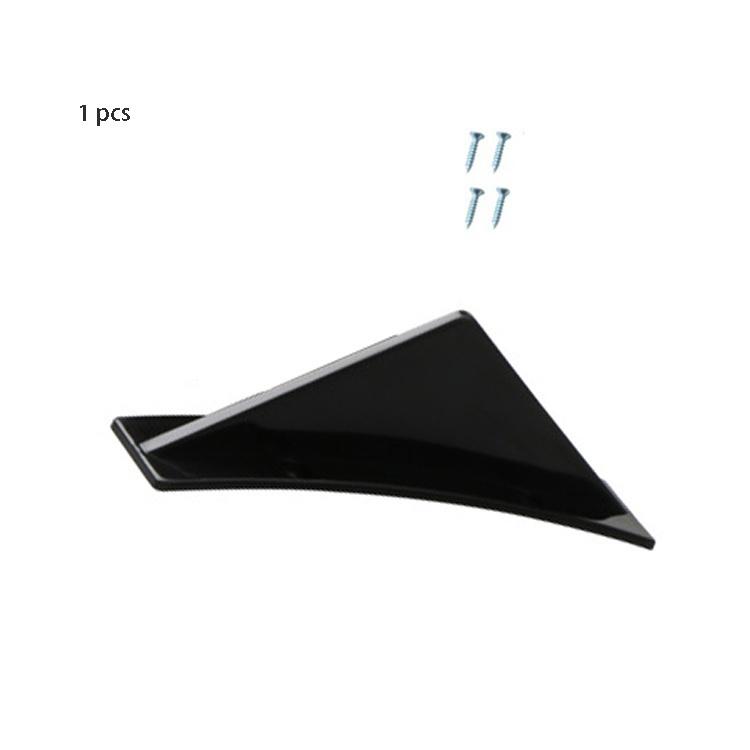 

Универсальный модифицированный задний спойлер «Акулий плавник», бампер, треугольное шасси, изогнутый задний спойлер для губ, 1 шт./4 шт. 1Pcs