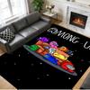 Anti‑Slip Crystal Velvet Floor Rug, Among Us Design Carpet for Indoor Living Bedroom Home Decoration