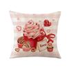 Valentine's Day Pillow Cover New Truck Love Linen Cushion Decorative Sofa Cushion Cover Home