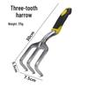 Gardening & Landscaping Tool Set: Iron Shovel with Magnesium Aluminum Alloy, Silicone Handle - 4 Pieces