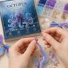 DIY Beaded Octopus Craft Kit Handmade Animal Model with Acrylic Beads for Creative Art Projects and Home Decoration