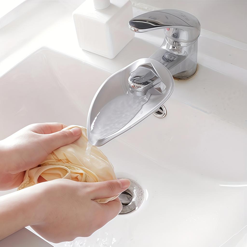 Wasserhahnverlängerung Spülbecken Spritzwassergeschützter Wasserhahn Verlängerung für Küche und Badezimmer Kinder Handwaschhilfe Zubehör