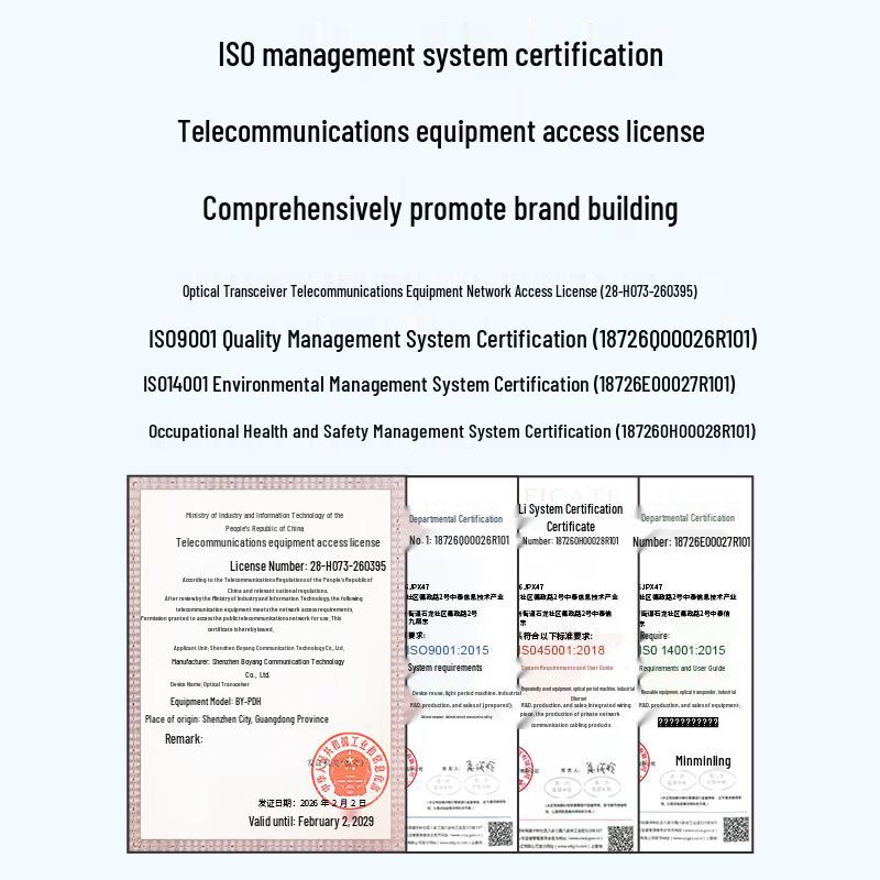 Boyang Integrated Business Optical Transceiver