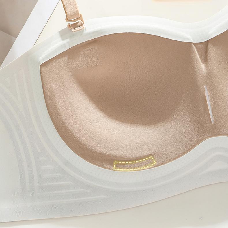 U-shaped Backless Bra for Women Gathered Together Strapless Bra Seamless Sexy Beautiful Back Anti Slip Chest Wrapped Bra