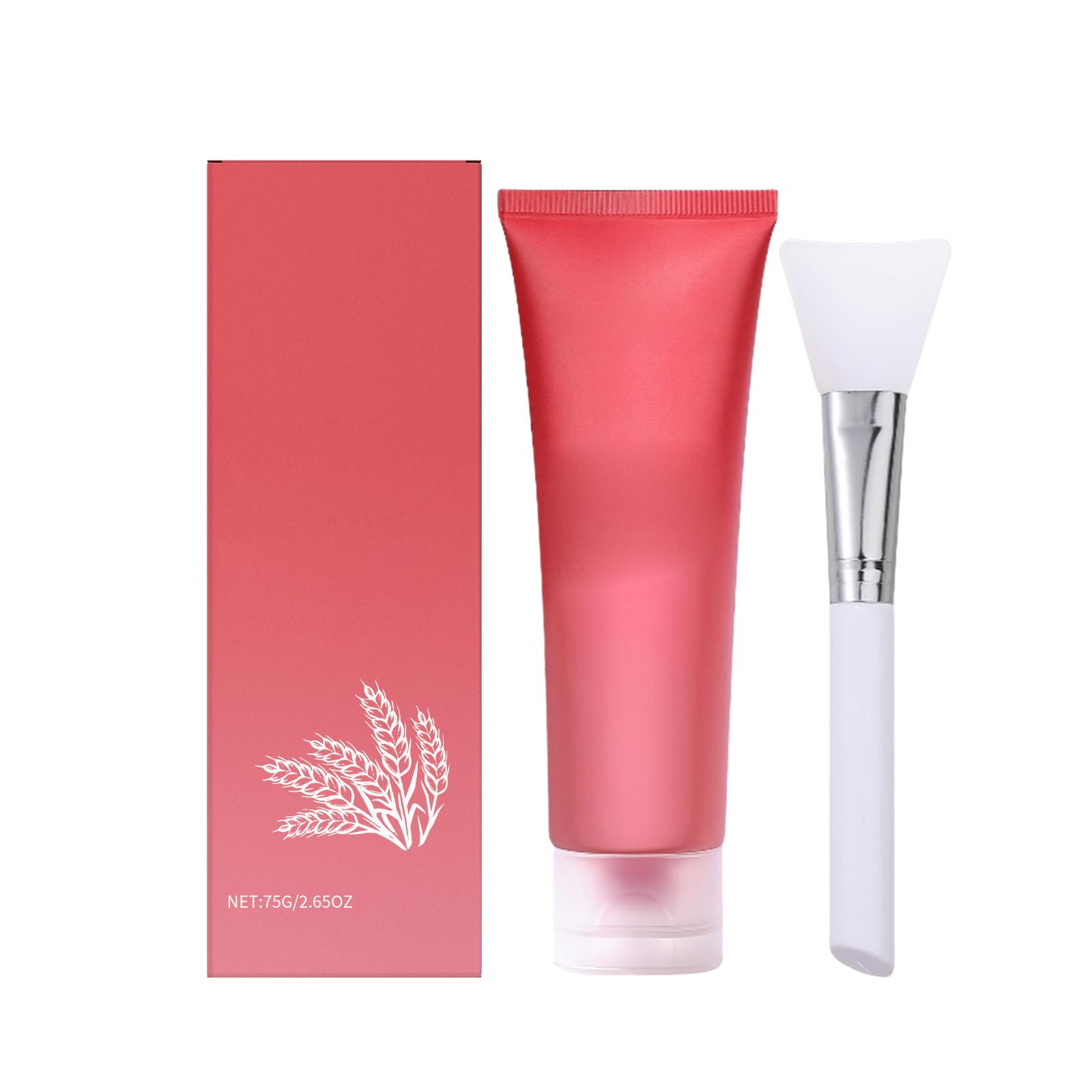 

Рисовая увлажняющая маска-пленка, Глубоко увлажняющая, Уменьшающая мелкие морщины, Укрепляющая и увлажняющая маска для ухода за кожей One Size