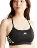 Adidas Sports Bra Aeroreact Training Light Support Three Stripes Bra IKV31 AB Women's Black/White (IQ3354) J/S