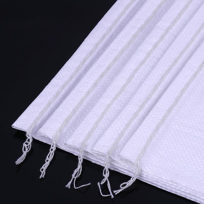 White Woven Wear-Resistant Snakeskin Nylon Bag for Logistics Packaging
