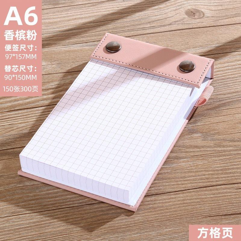1book Small portable notebook with tear off note paper and replacement for photo paper, high aesthetic label, portable