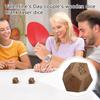 Valentine's Day Couple Twelve Sided Multi Sided Beech Wood Dice Blank Dice Carving Puzzle