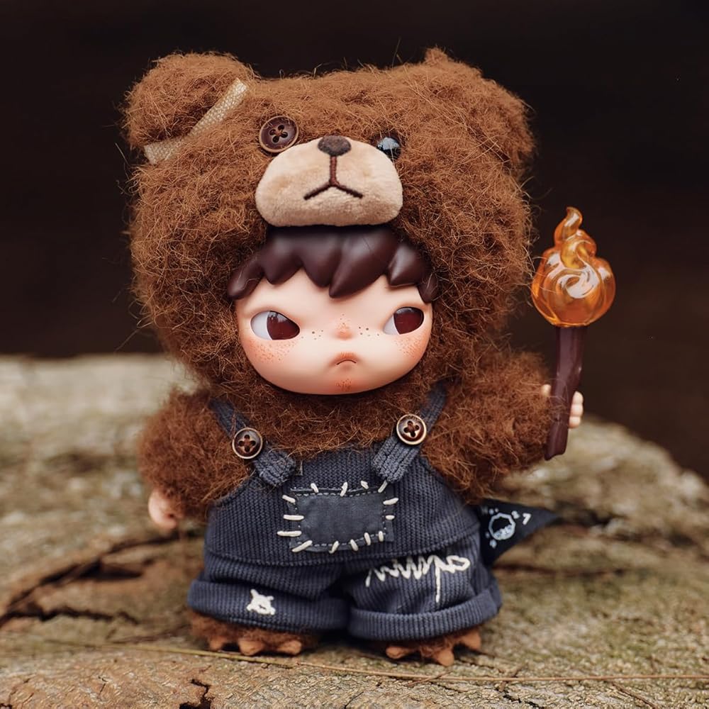 Pop Mart Hirono Living Wild Fight for Joy Plush Toy Soft Stuffed Animal