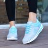 PU Leather Women's Sneakers Fashion Running Sports Shoes Outdoor Training Jogging Shoes Non-slip Walking Shoes Flats