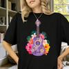 Ukulele Musik Instru Unisex Fan T-Shirt Vintage Musiker Hawaiian Uke Liebhaber Geburtstagsgeschenk Mini Gitarrenspieler Lehrer Geschenk T-Shirt