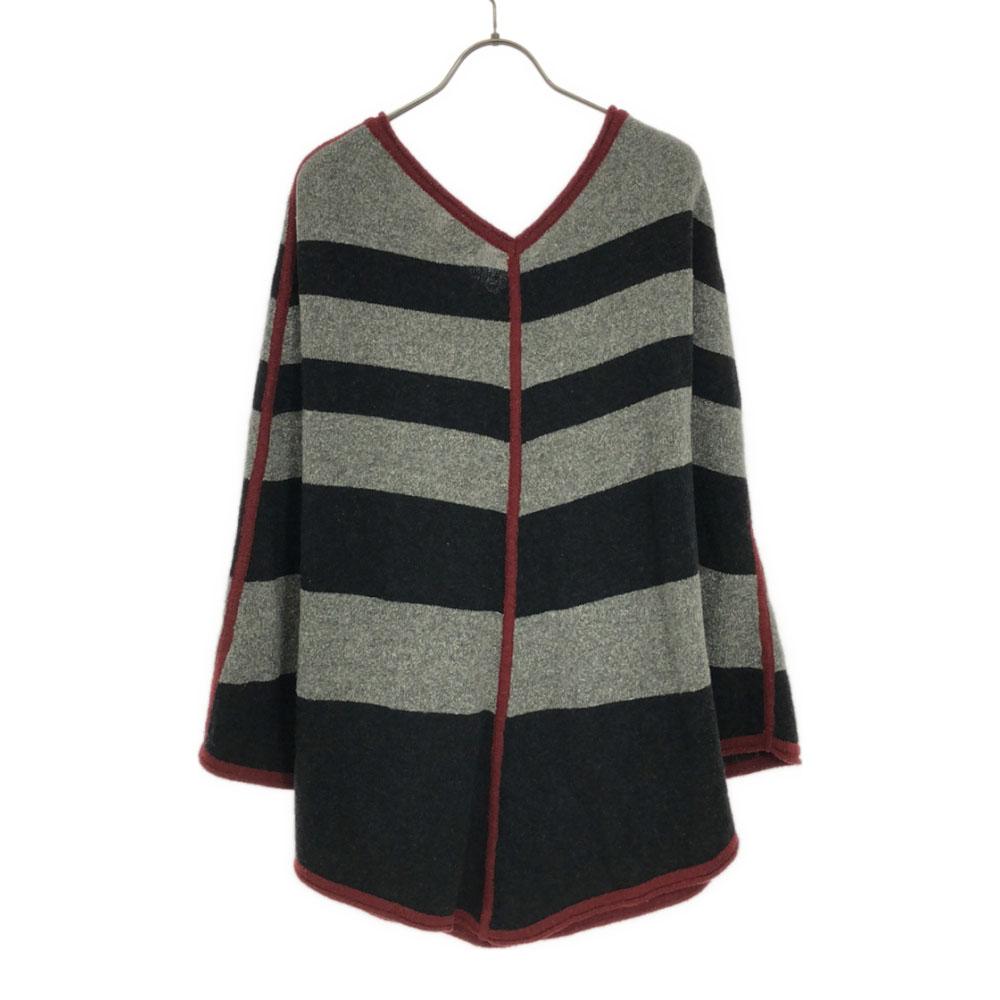 patagonia 50645 Border Pattern V-neck Royce poncho M/L Outdoors Women Used