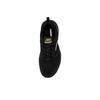 Anta Running Series Fabric Shock Absorption Non-Slip Wear-Resistant Breathable Low-Top Running Shoes Men Sneakers Black Gold 91915581-9