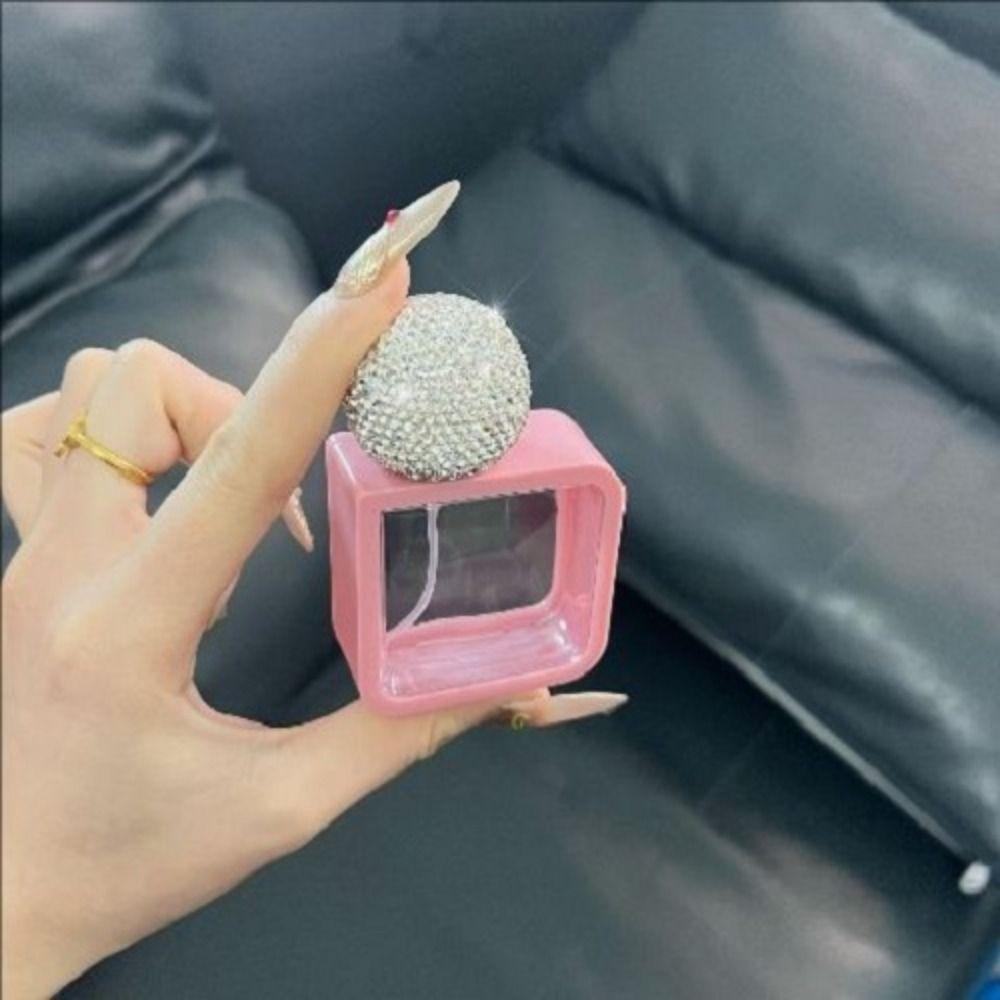 Creative Rhinestone Perfume Bottle Empty Rhinestone Oil Diffuser Bottle Handicraft