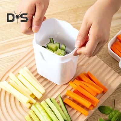 Chips Maker Potato Chipper Stainless Steel Veggie Chopper for French Fries Fruits Slicers Waffle Maker Kitchen Restaurant Bakery Helper