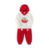 Balabala Kids' New Chinese Style Fleece-Lined Two-Piece Set