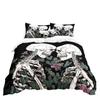 Skull Series 3D Digital Printing Three-Piece Bedding Kit Bed Sheet Quilt Cover