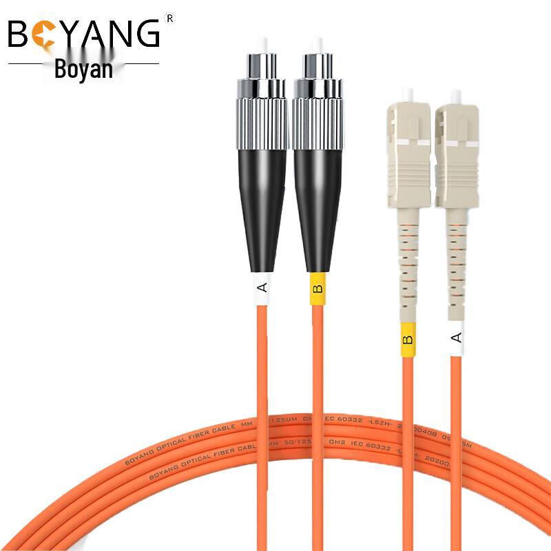 

Boyang Telecom-Grade OM2 Multimode FC-SC Fiber Optic Patch Cable