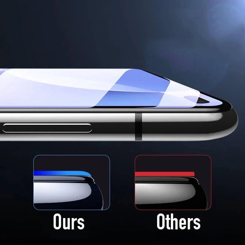 3PCS Full Cover Tempered Glass For iPhone SE  2022 2020 7 8 Plus Screen Protector Black Edge On iPhone SE3 SE2 Protective Glass