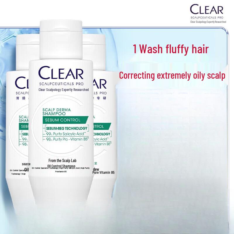 CLEAR Scalpology Anti-Dandruff & Oil Control Shampoo