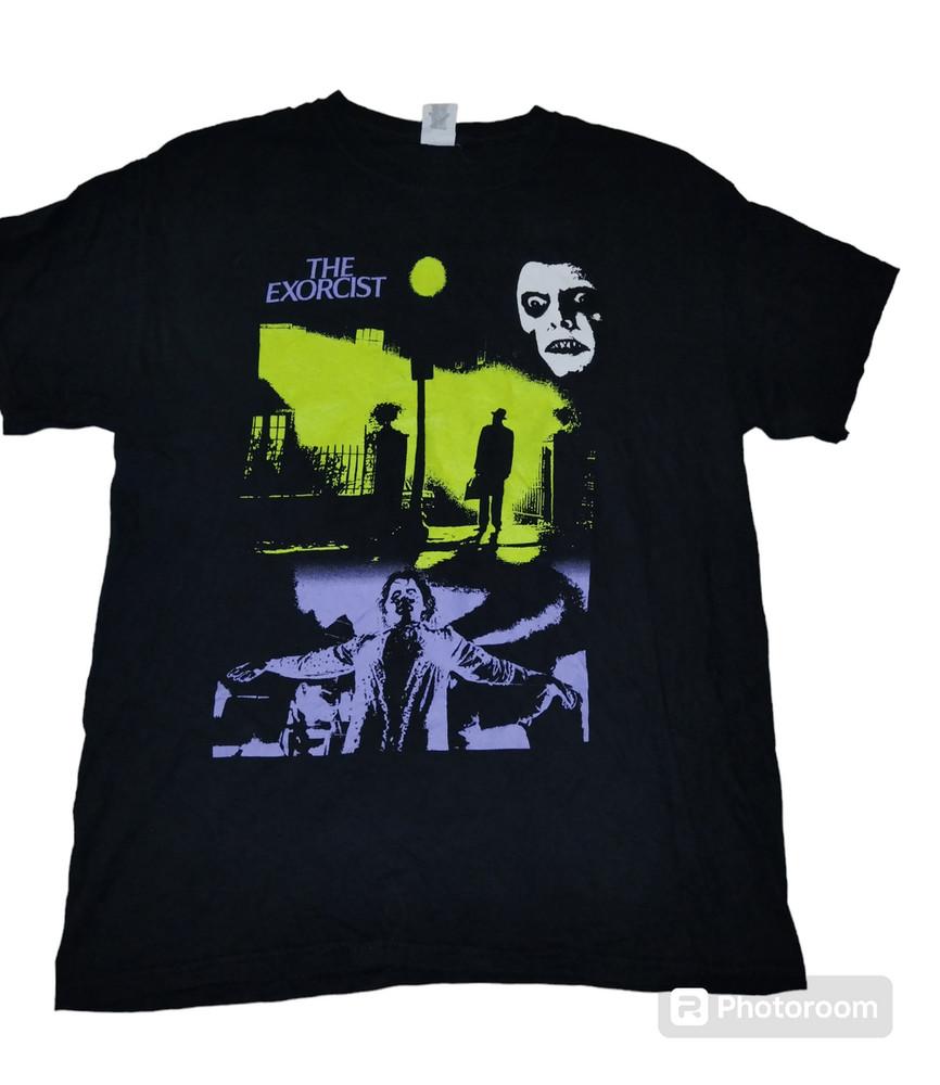 The Exorcist Horror Movie Classic Style Black Unisex Tshirt Men Women KH12243 Unisex T-Shirt XXXL