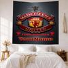 Manchester Custom Your Name Wall Decor Tapestry Art For Pet Memorial Birthdaywedding Party Backdrop Family Gift
