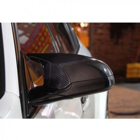CARBON FIBER SIDE MIRROR COVER REPLACEMENT FOR BMW F80 M3 F82 M4 2015-2019 New