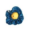 YAHNSISI Gingham Scrunchie - Blue