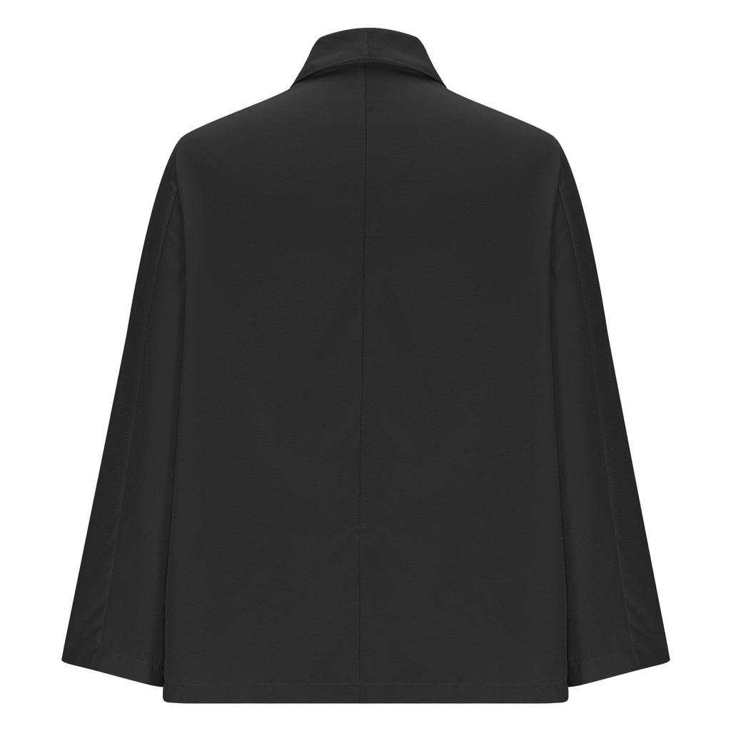 Women's Fashion Solid Color V-neck Long Sleeve Button Casual Cardigan Coat