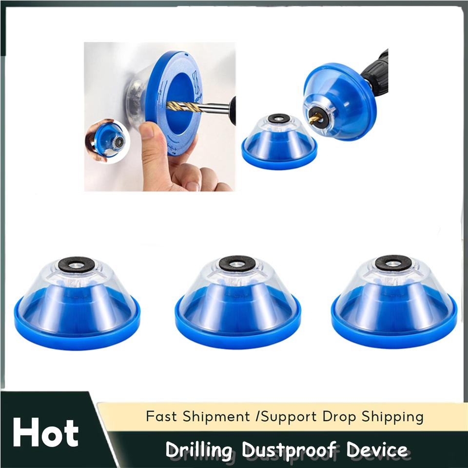 3Pcs Electric Hammer Drilling Dust Cover Electric Drill Drilling Cover Impact Drill Dust Stopper Dust Collector Tool Accessories