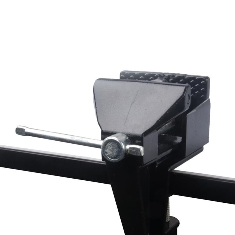Small Clamp Vise Strong Clamping Force Ideal for Holding Metal Wood Plastic in Garages Model Shops and Hobbies Applications