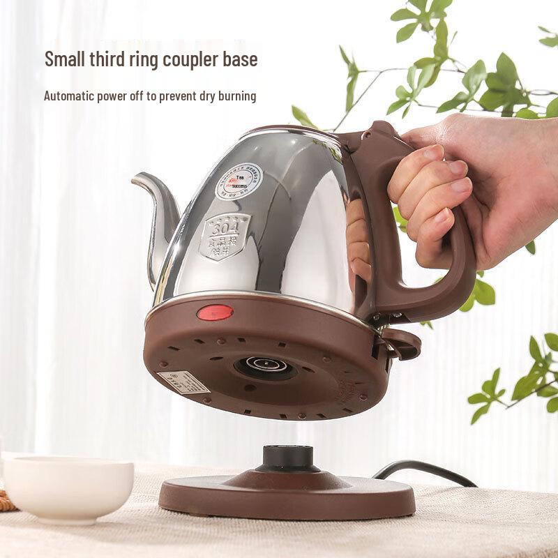 Shangqi Long Spout 304 Stainless Steel Electric Kettle