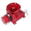Industrial Siren Alarm Outdoor 180dB Sound Light Horn Waterproof Emergency Strobe Warn Light DC24V