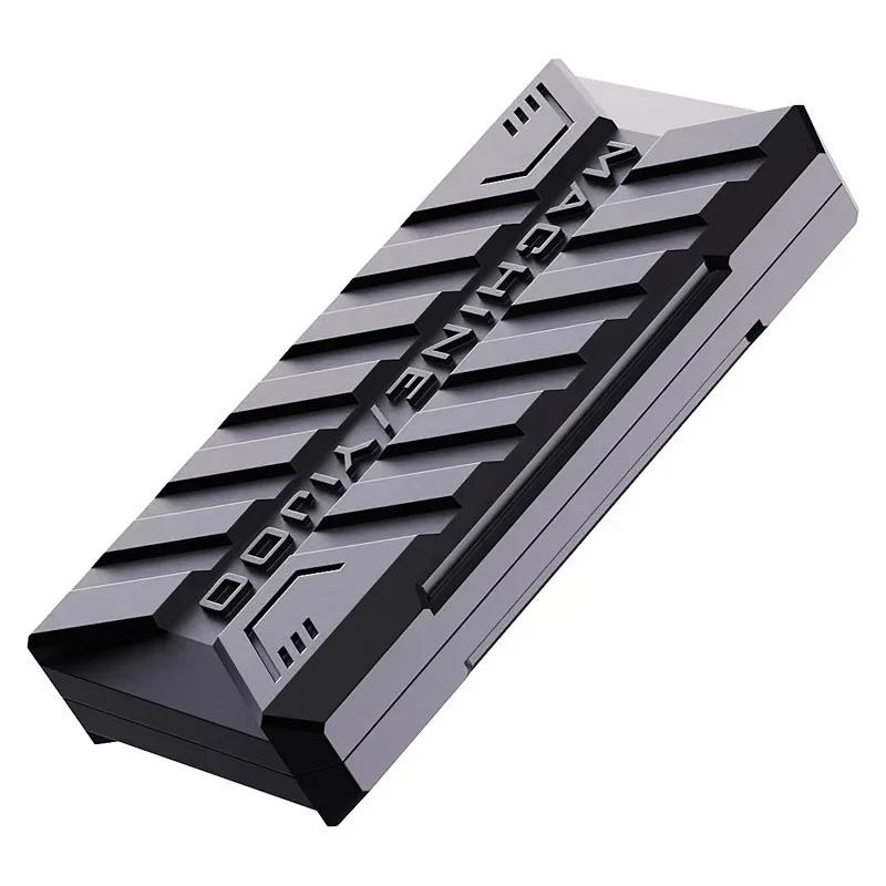 

Metal Mechanical Slider Fidget Magnetic Push Card Pushing Plate Edc Relieve Stress Easing Sensory Toy Fingertip Anti Anxiety