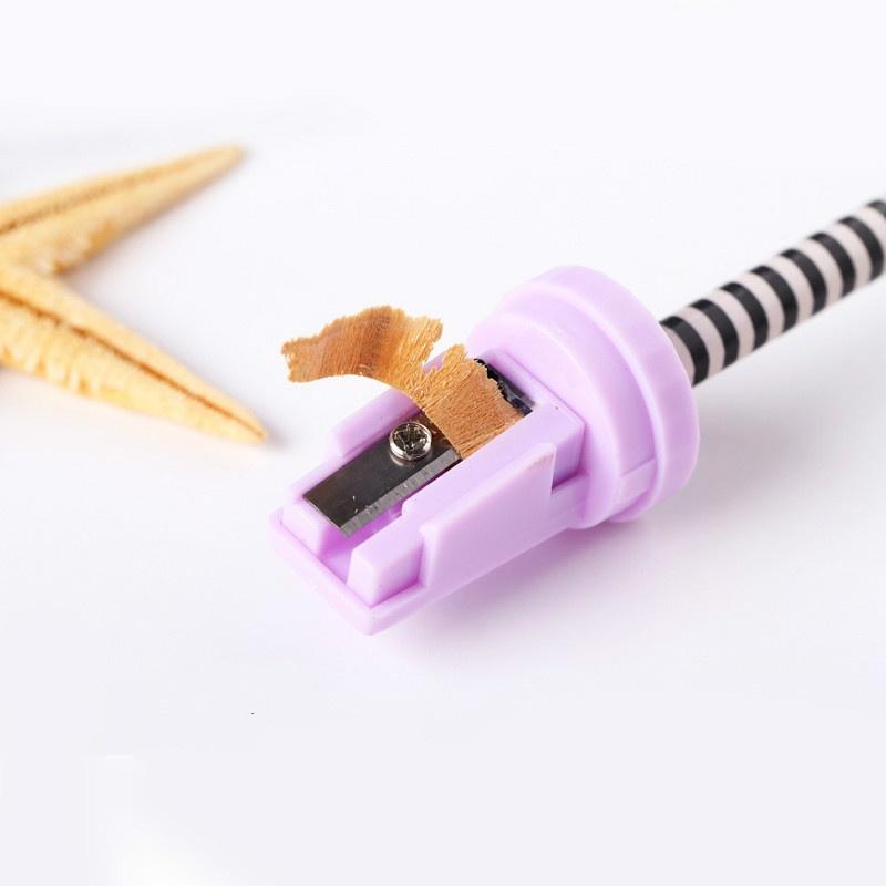 Candy Color Mini Pencil Sharpener and Erasers  Creative Stationery Environmental Pencil Sharpener St