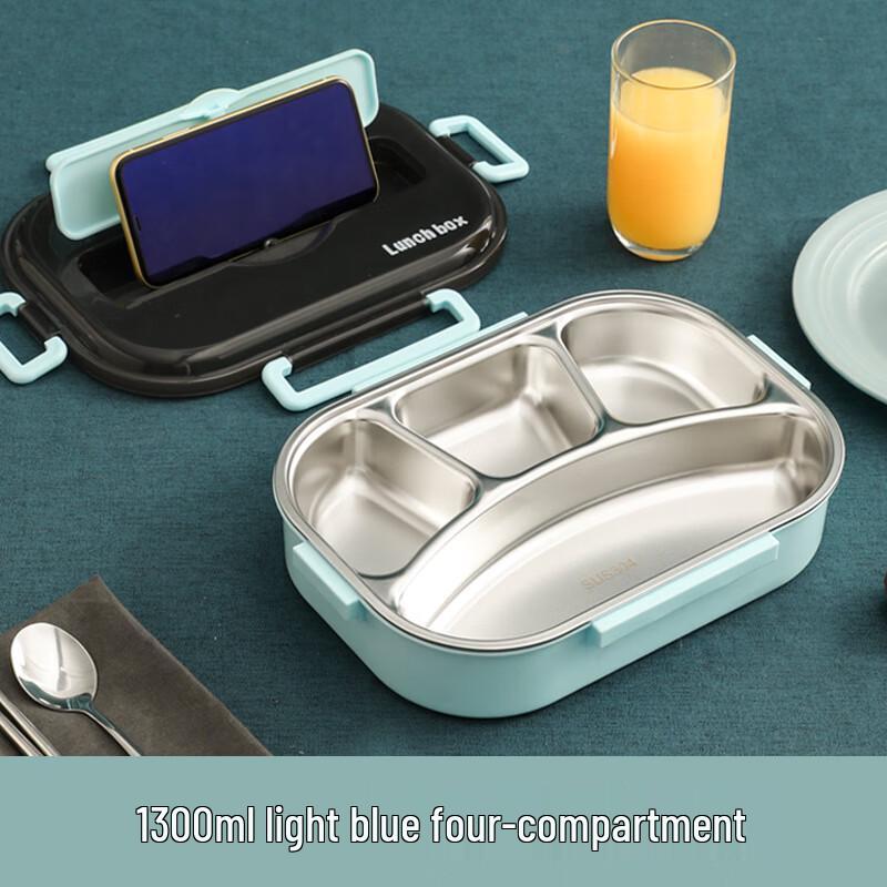 ZISIZ 5-Compartment Portable Lunch Box
