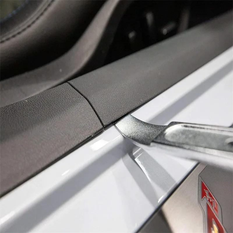 4140 Metall-Stemmeisen, Werkzeug zum Entfernen von Autoverkleidungen, Mini-Taschen-Stemmeisen aus rostfreiem Stahl für den Auto-Innenverkleidungs-Druckknopf