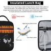Vintage Shane Hollander & Ilya Rozanov Heated-Rivalry Insulated Lunch Bag For School Storage Food Boxes Thermal Lunch Boxes