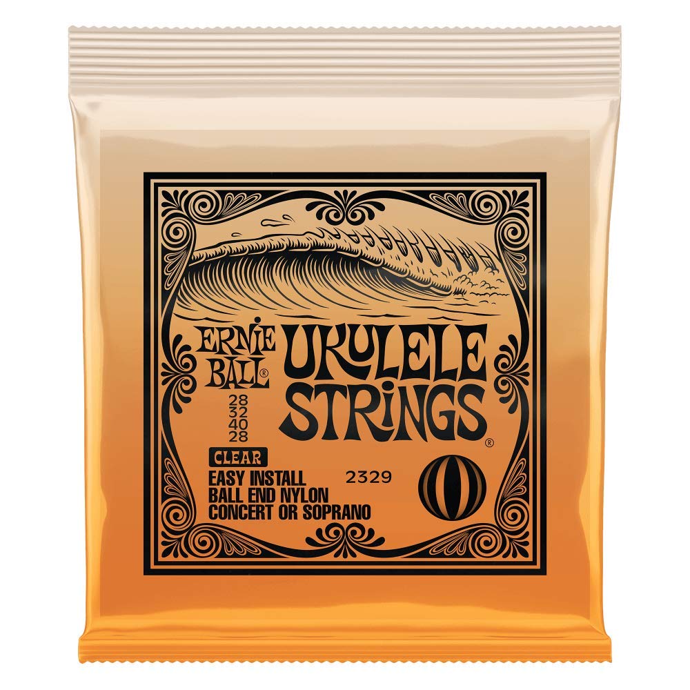 

ERNIE BALL 2329 струны для укулеле нейлоновые струны для укулеле с шариком на конце нейлоновые прозрачные [оригинальный продукт]