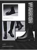 Trendy Men's Elastic Sock-Fit Chunky Sole Boots, Round Toe High-Top Martin Style, Inspired by Xiaohongshu Live Broadcast.