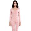 Hengyuanxiang Women's High-Elastic Cotton Thermal Underwear Set TC-2130