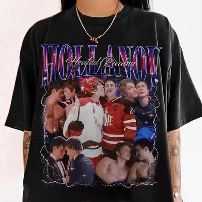 Team Hollanov Heated and Kids Tshirt, Heated Rivalry and Kids Tshirt, Hudson Williams Connor Storrie and Kids Tshirts