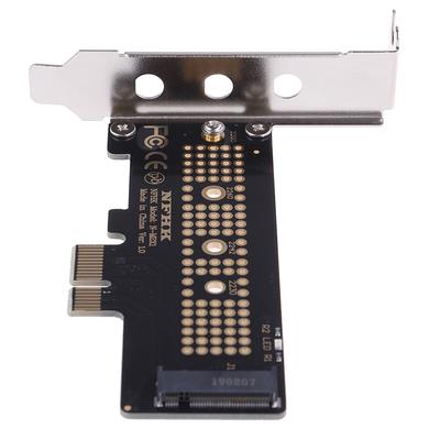 Nvme Pcie M.2 Ngff Ssd į Pcie X1 adapterio kortelė Pcie X1 į M.2 kortelę su laikikliu
