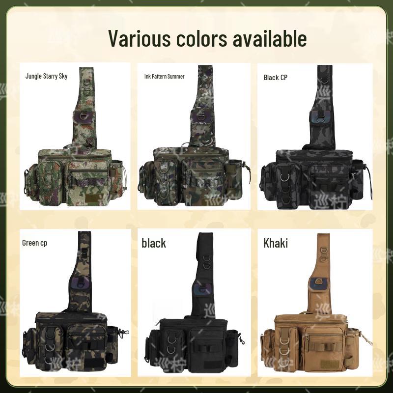 Xunling Outdoor Camouflage Angler-Hüfttasche