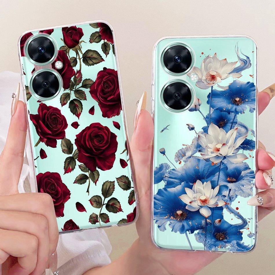 For Huawei Nova 11i New Simple Style Phone Case For Huawei Nova11i MAO-LX9 Transparent TPU Soft Silicone Cases