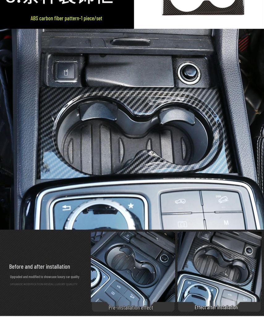 Mercedes GLE/GL/GLS/ML Carbon Fiber Air Vent Sticker