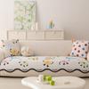 Summer New Special-Shaped Cartoon Cool Ice Silk Sofa Cushion One-Piece Cartoon Non-Slip And Anti-Cat Scratch Sofa Cushion