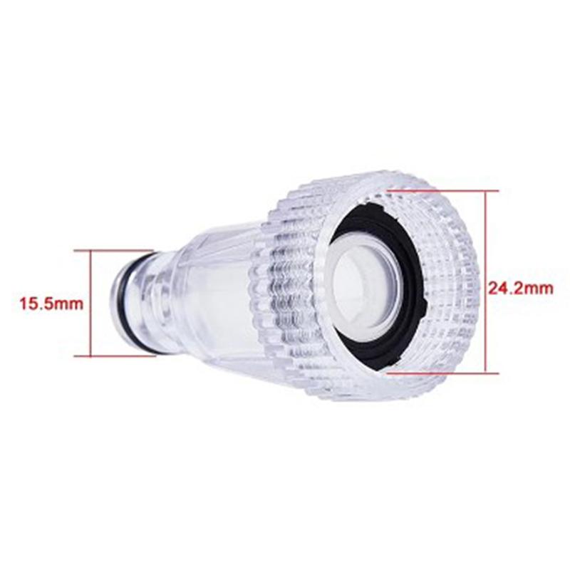 Garden Hose Quick Connector 1/2 Inch ABS Plastic Water Hose Fitting for Car Wash Watering and Irrigation