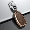 Aluminum Alloy With Leather Car Key Cover Case Bag For Chevrolet Camaro Malibu Traverse Blazer Equinox 2019 Cruze XL8